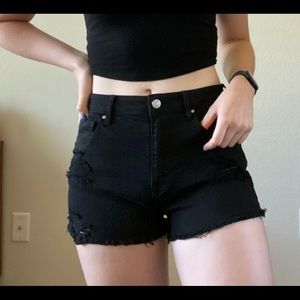 Pacsun Black Denim Shorts
